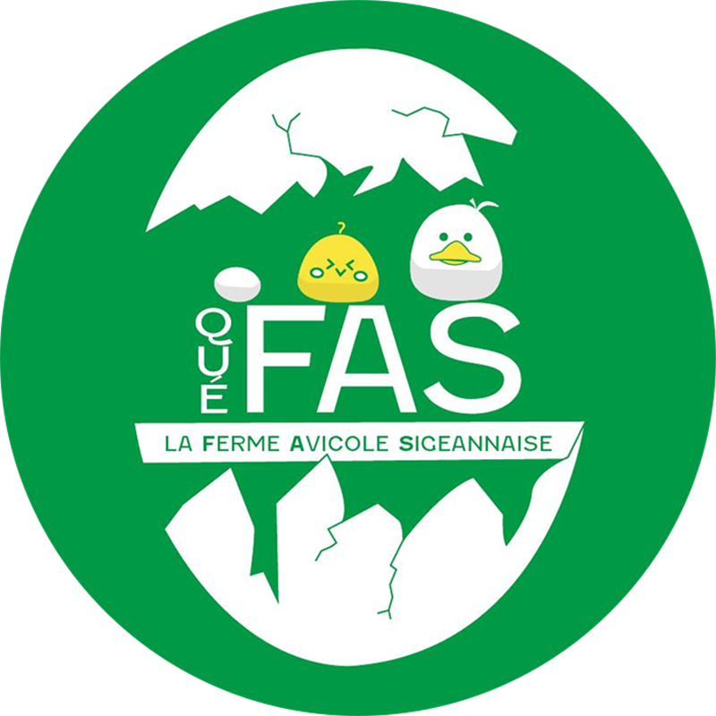 Logo Que Fas - La Ferme Avicole Sigeannaise